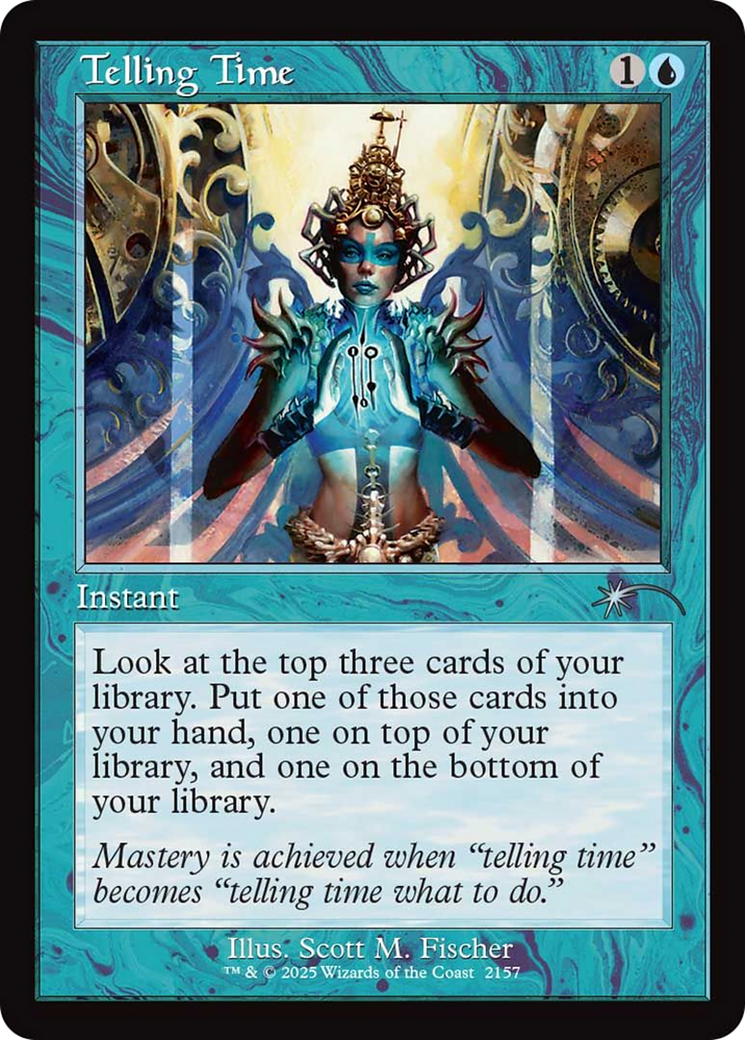 Telling Time (Retro Frame) [Secret Lair Drop Series] - Magic: The Gathering - Card Brawlers | Quebec | Canada |