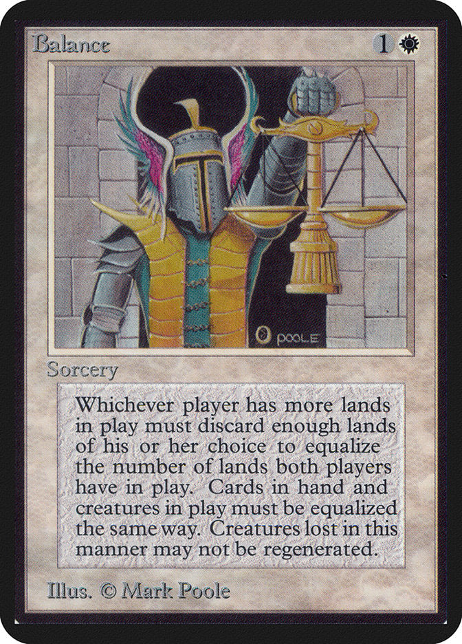 Balance [Alpha Edition] - Magic: The Gathering - Card Brawlers | Quebec | Canada |