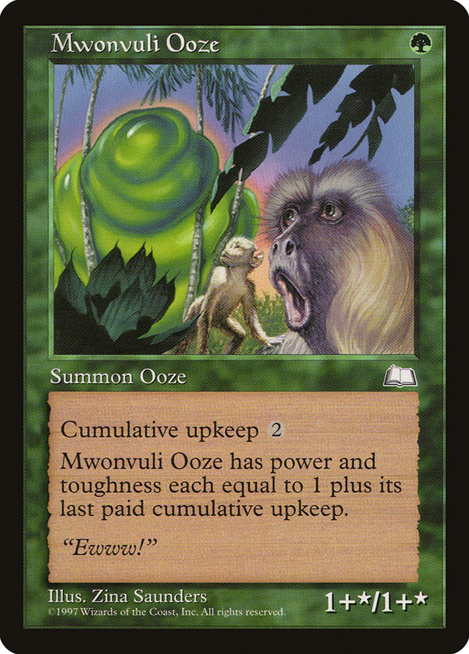 Mwonvuli Ooze [Weatherlight] - Magic: The Gathering - Card Brawlers | Quebec | Canada |