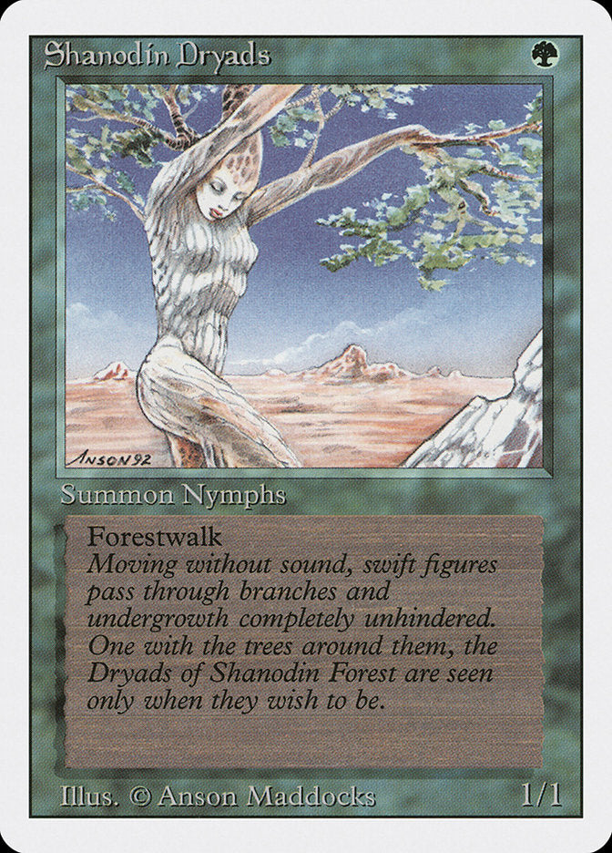Shanodin Dryads [Revised Edition] - Magic: The Gathering - Card Brawlers | Quebec | Canada |