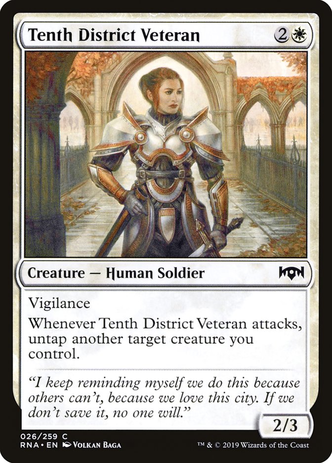 Tenth District Veteran [Ravnica Allegiance] - Magic: The Gathering - Card Brawlers | Quebec | Canada |