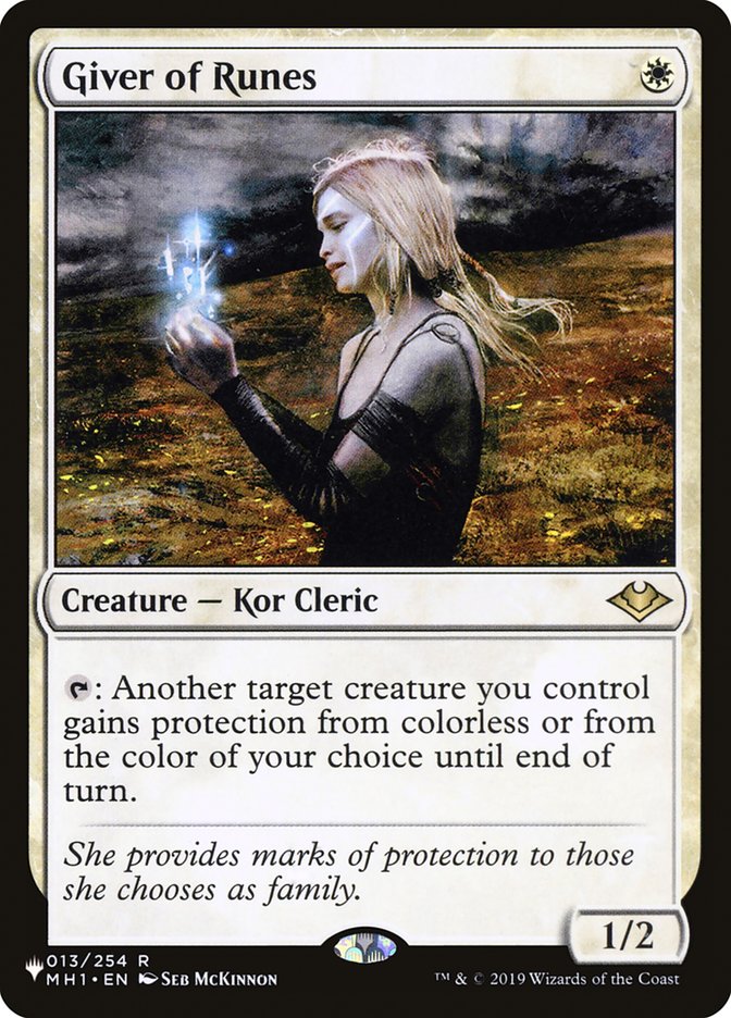 Giver of Runes [The List] - Magic: The Gathering - Card Brawlers | Quebec | Canada |