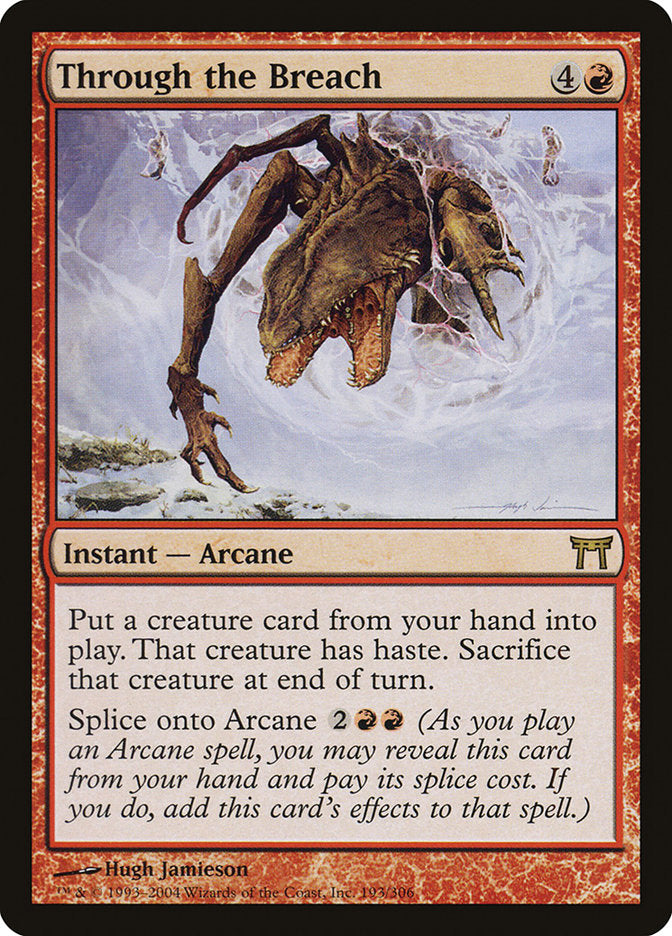 Through the Breach [Champions of Kamigawa] - Magic: The Gathering - Card Brawlers | Quebec | Canada |