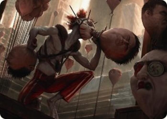 The Jolly Balloon Man Art Card [Duskmourn: House of Horror Art Series] - Magic: The Gathering - Card Brawlers | Quebec | Canada |