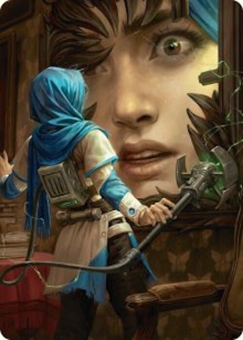 Reality Is Mine to Control Art Card [Duskmourn: House of Horror Art Series] - Magic: The Gathering - Card Brawlers | Quebec | Canada |