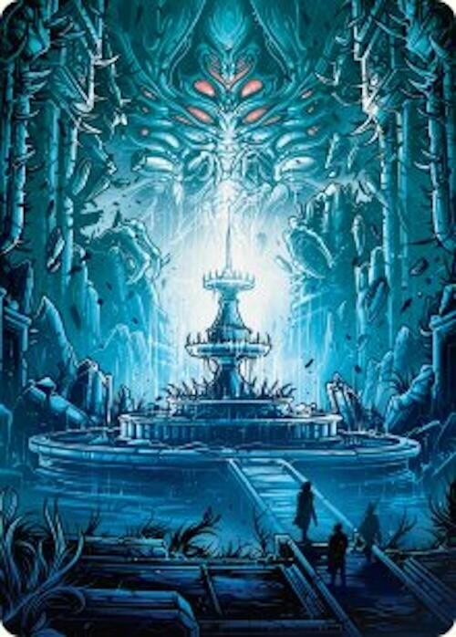 Island Art Card [Duskmourn: House of Horror Art Series] - Magic: The Gathering - Card Brawlers | Quebec | Canada |