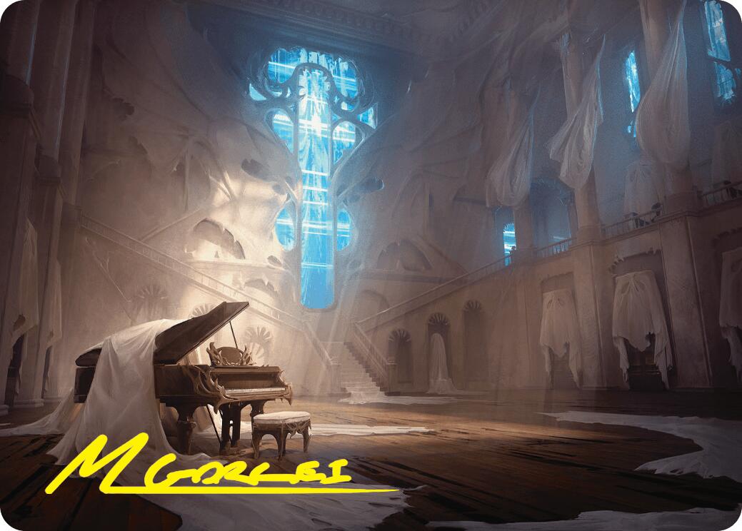 Plains Art Card (Gold-Stamped Signature) [Duskmourn: House of Horror Art Series] - Magic: The Gathering - Card Brawlers | Quebec | Canada |
