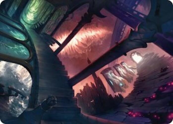 Terramorphic Expanse Art Card [Duskmourn: House of Horror Art Series] - Magic: The Gathering - Card Brawlers | Quebec | Canada |