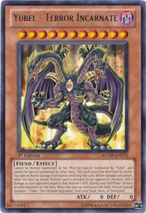Yubel - Terror Incarnate [RYMP-EN071] Rare - Yu-Gi-Oh! - Card Brawlers | Quebec | Canada |
