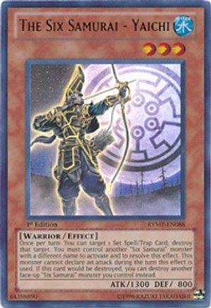 The Six Samurai - Yaichi [RYMP-EN088] Ultra Rare - Yu-Gi-Oh! - Card Brawlers | Quebec | Canada |