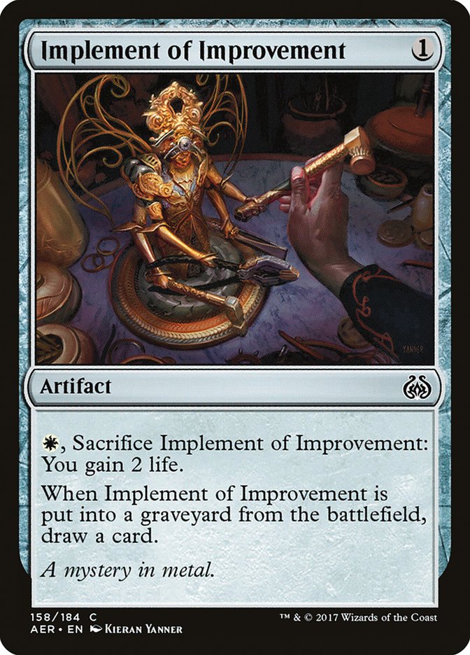Implement of Improvement [Aether Revolt] - Magic: The Gathering - Card Brawlers | Quebec | Canada |