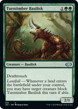 Turntimber Basilisk [Jumpstart 2022] - Magic: The Gathering - Card Brawlers | Quebec | Canada |