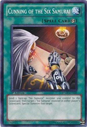 Cunning of the Six Samurai [RYMP-EN109] Common - Yu-Gi-Oh! - Card Brawlers | Quebec | Canada |