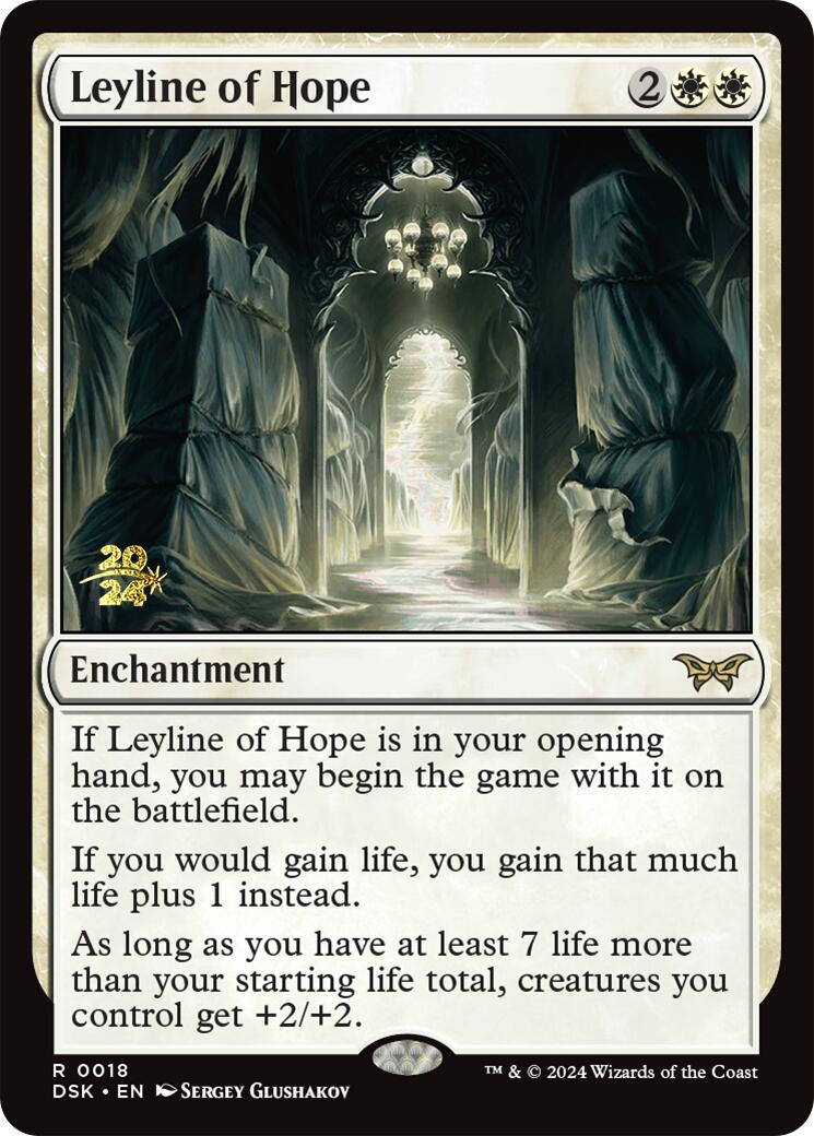 Leyline of Hope [Duskmourn: House of Horror Prerelease Promos] - Magic: The Gathering - Card Brawlers | Quebec | Canada |