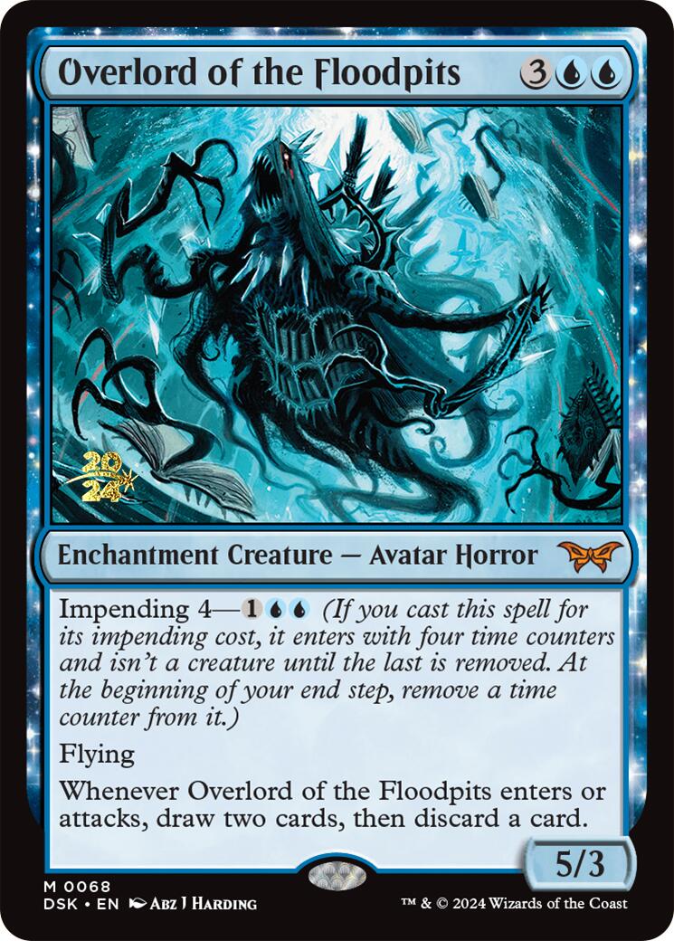 Overlord of the Floodpits [Duskmourn: House of Horror Prerelease Promos] - Magic: The Gathering - Card Brawlers | Quebec | Canada |