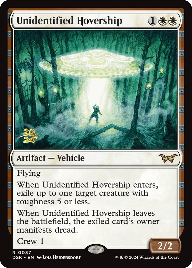 Unidentified Hovership [Duskmourn: House of Horror Prerelease Promos] - Magic: The Gathering - Card Brawlers | Quebec | Canada |