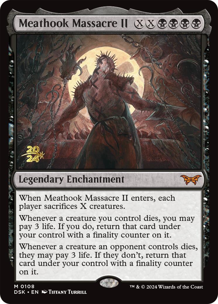 Meathook Massacre II (0108) [Duskmourn: House of Horror Prerelease Promos] - Magic: The Gathering - Card Brawlers | Quebec | Canada |