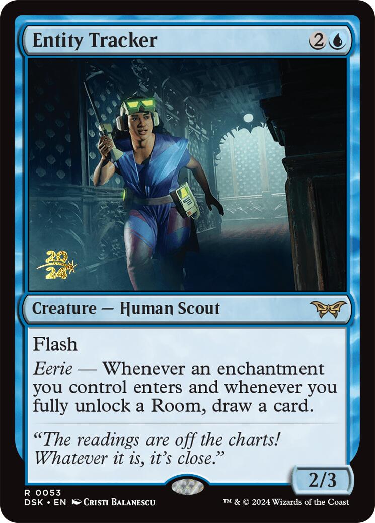 Entity Tracker (0053) [Duskmourn: House of Horror Prerelease Promos] - Magic: The Gathering - Card Brawlers | Quebec | Canada |