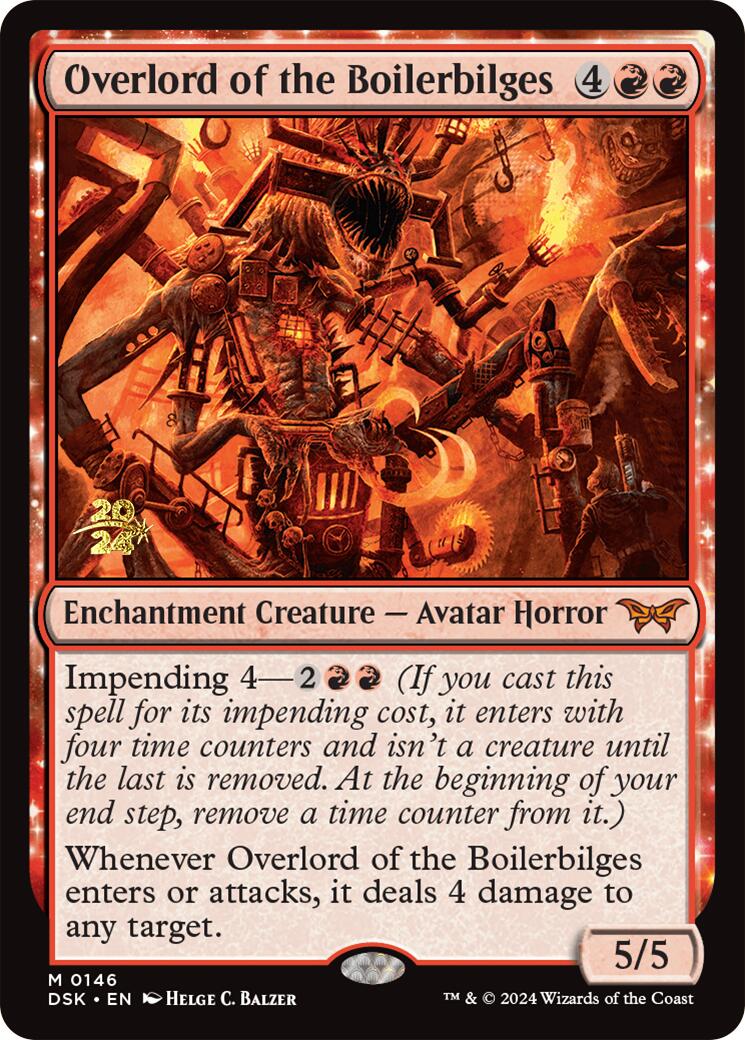 Overlord of the Boilerbilges [Duskmourn: House of Horror Prerelease Promos] - Magic: The Gathering - Card Brawlers | Quebec | Canada |