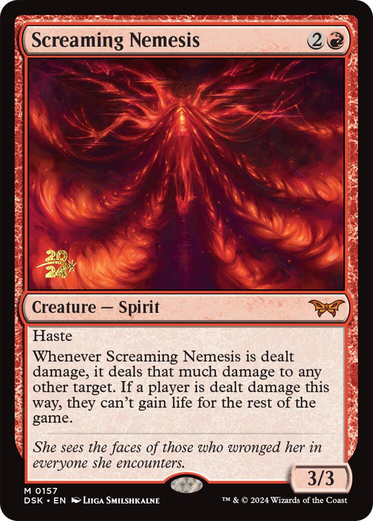 Screaming Nemesis [Duskmourn: House of Horror Prerelease Promos] - Magic: The Gathering - Card Brawlers | Quebec | Canada |