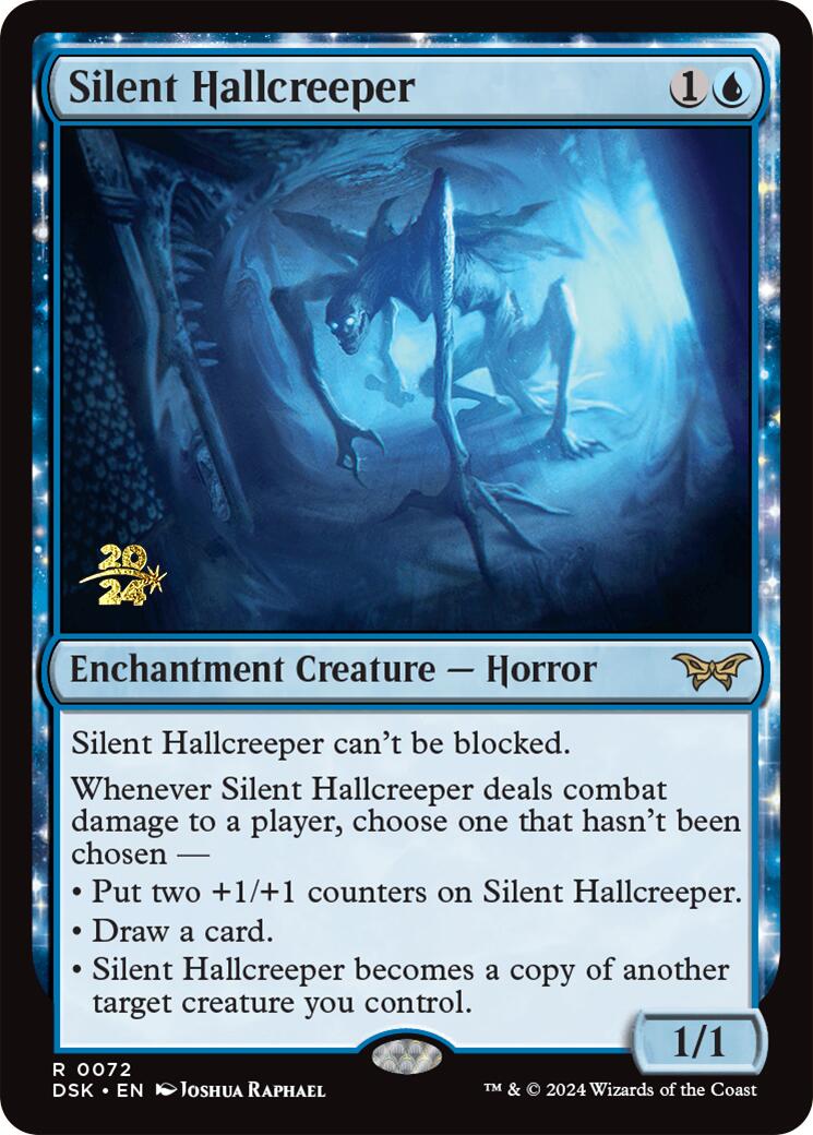 Silent Hallcreeper [Duskmourn: House of Horror Prerelease Promos] - Magic: The Gathering - Card Brawlers | Quebec | Canada |