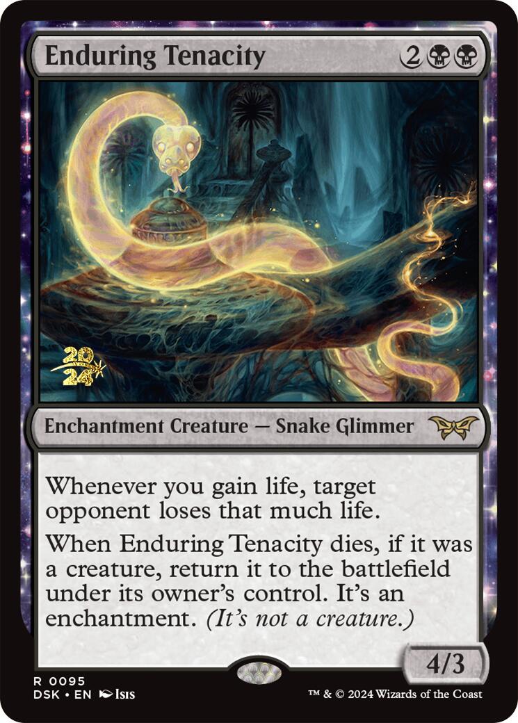 Enduring Tenacity [Duskmourn: House of Horror Prerelease Promos] - Magic: The Gathering - Card Brawlers | Quebec | Canada |