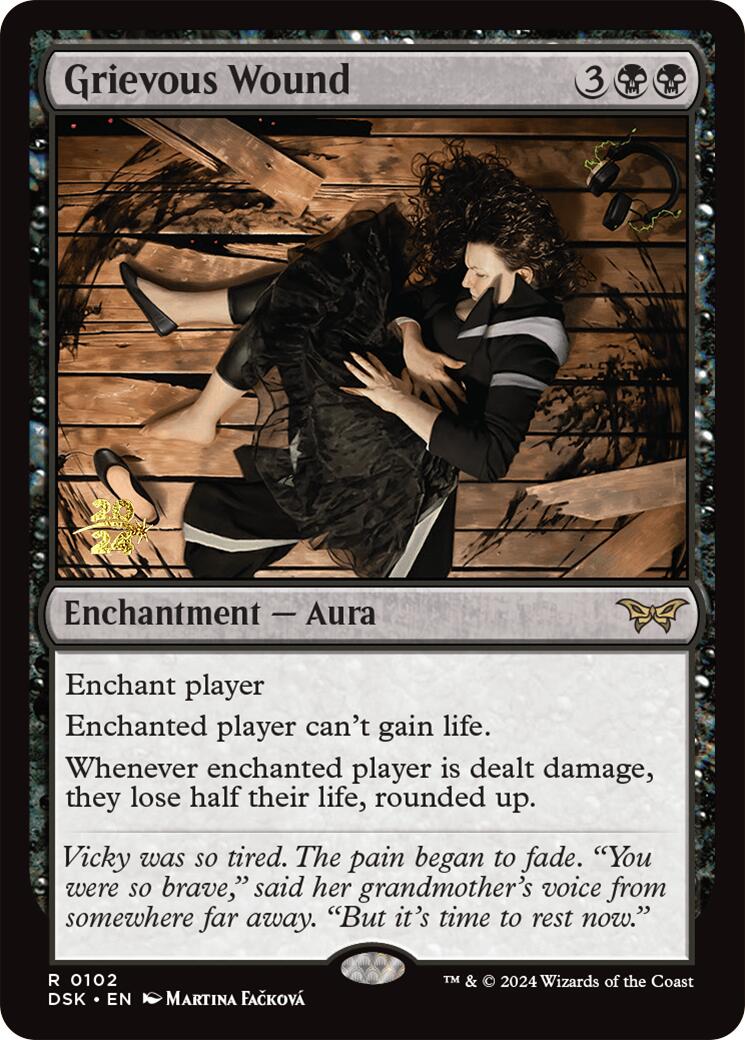 Grievous Wound [Duskmourn: House of Horror Prerelease Promos] - Magic: The Gathering - Card Brawlers | Quebec | Canada |