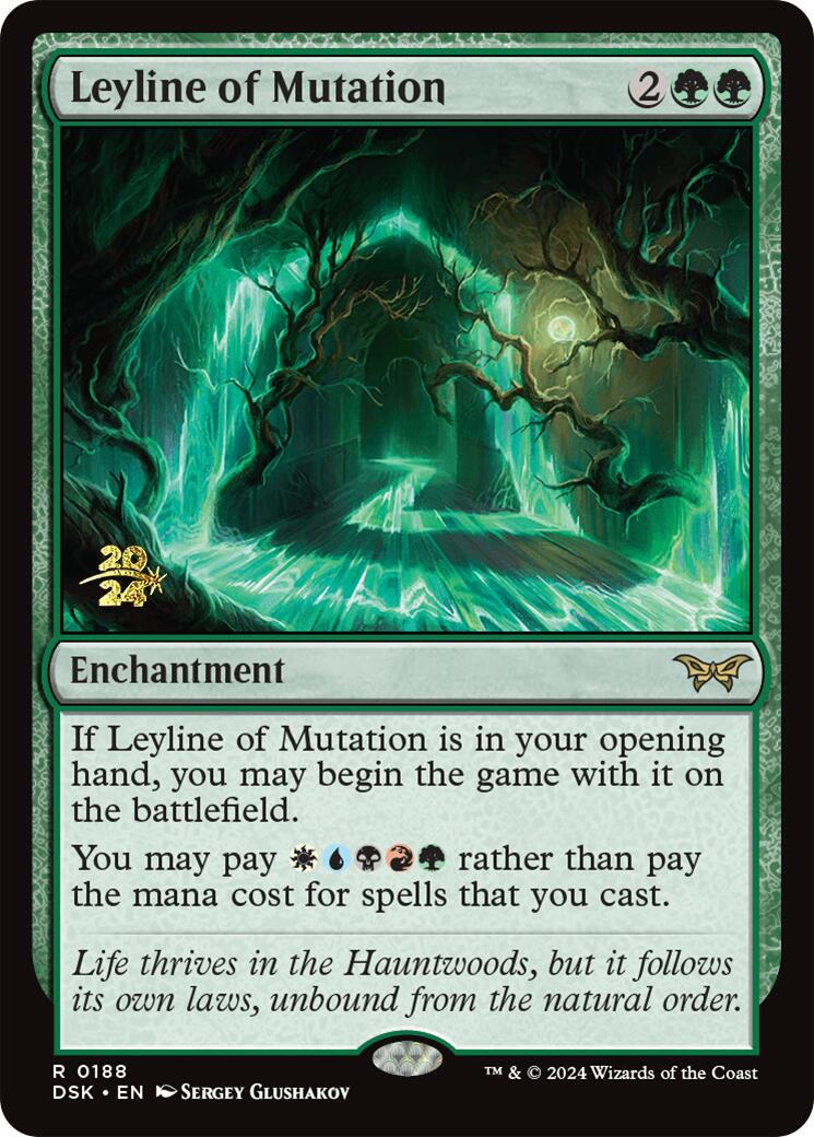 Leyline of Mutation [Duskmourn: House of Horror Prerelease Promos] - Magic: The Gathering - Card Brawlers | Quebec | Canada |