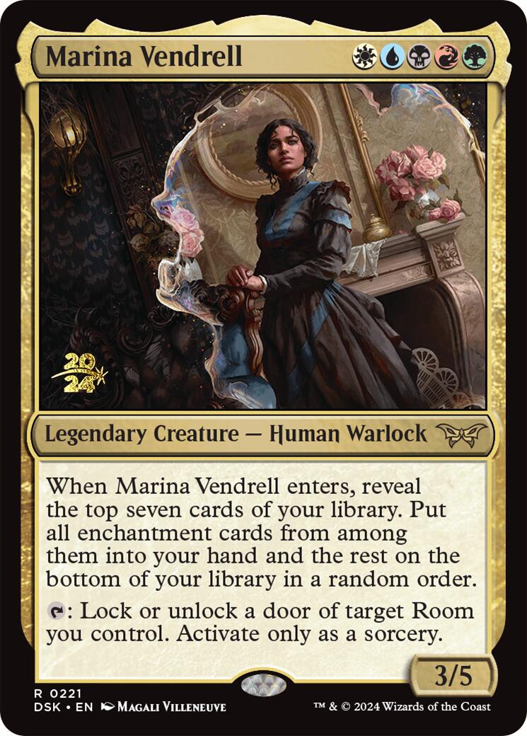 Marina Vendrell [Duskmourn: House of Horror Prerelease Promos] - Magic: The Gathering - Card Brawlers | Quebec | Canada |