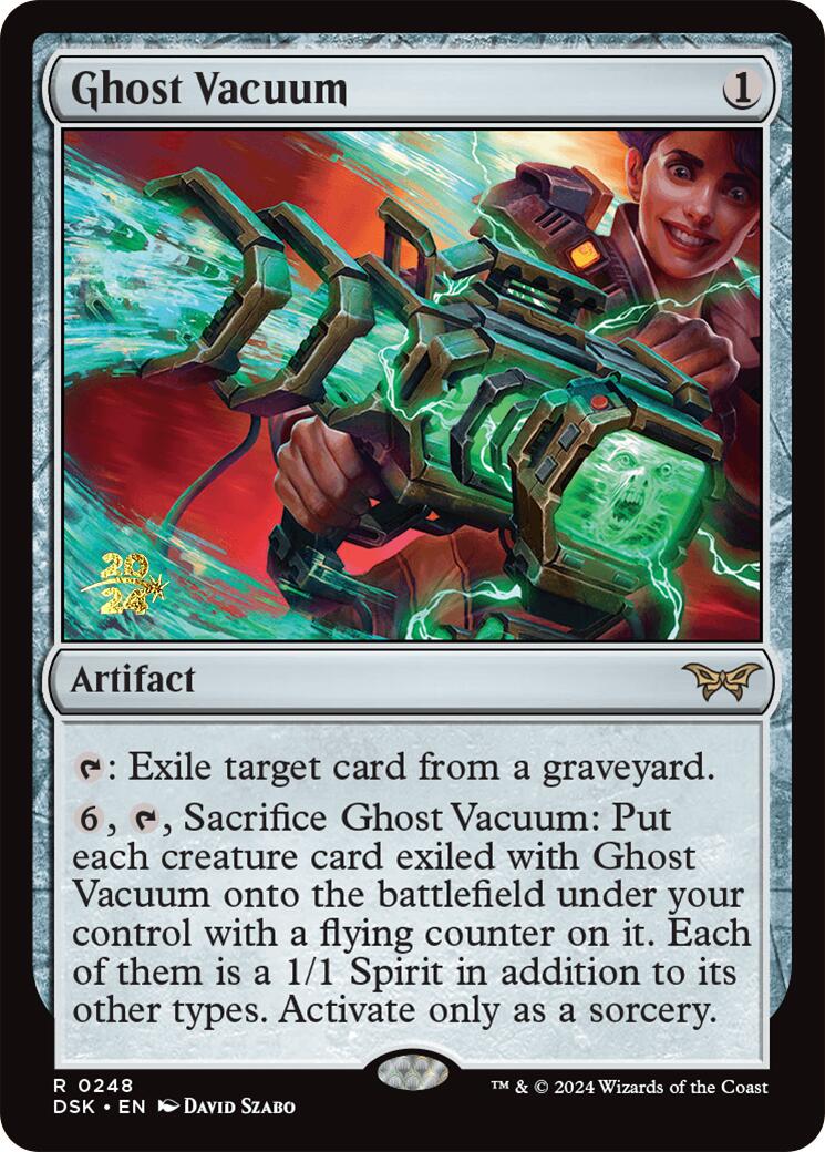 Ghost Vacuum [Duskmourn: House of Horror Prerelease Promos] - Magic: The Gathering - Card Brawlers | Quebec | Canada |
