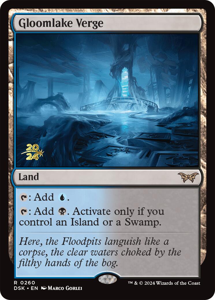 Gloomlake Verge [Duskmourn: House of Horror Prerelease Promos] - Magic: The Gathering - Card Brawlers | Quebec | Canada |