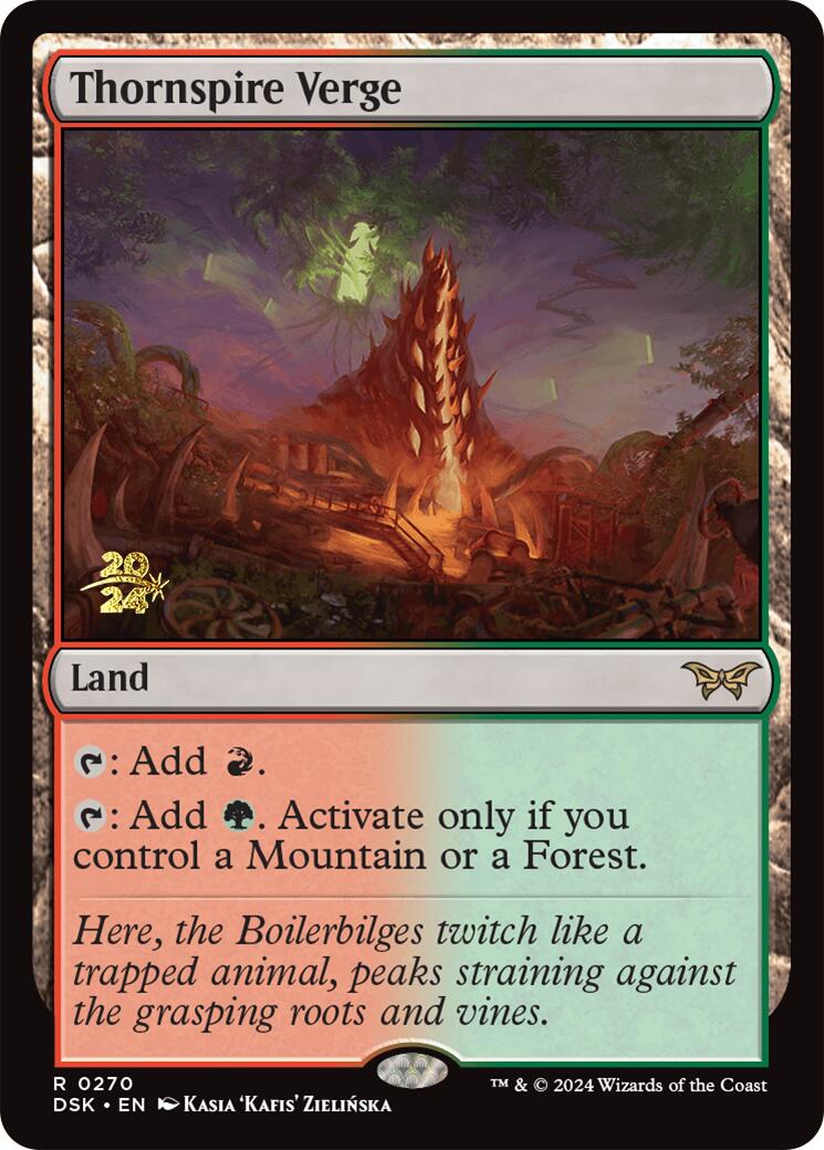 Thornspire Verge [Duskmourn: House of Horror Prerelease Promos] - Magic: The Gathering - Card Brawlers | Quebec | Canada |