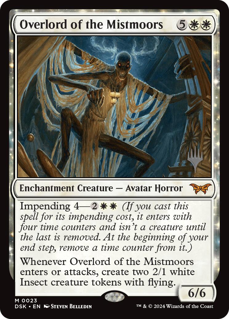 Overlord of the Mistmoors (Promo Pack) [Duskmourn: House of Horror Promos] - Magic: The Gathering - Card Brawlers | Quebec | Canada |