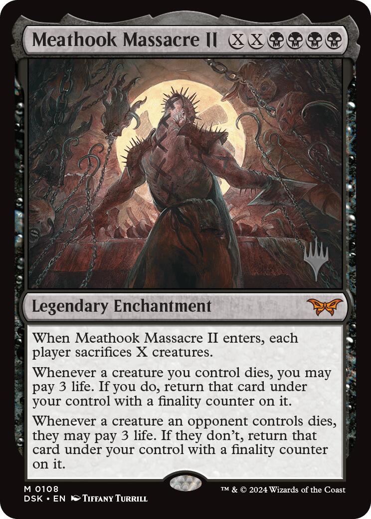 Meathook Massacre II (0108) (Promo Pack) [Duskmourn: House of Horror Promos] - Magic: The Gathering - Card Brawlers | Quebec | Canada |