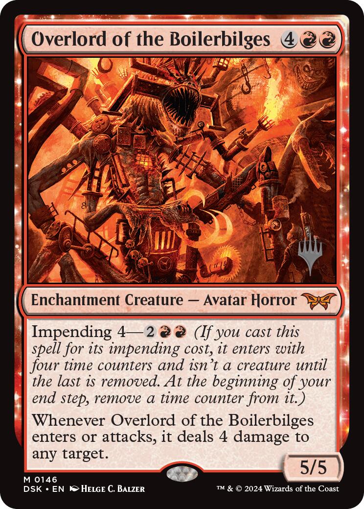 Overlord of the Boilerbilges (Promo Pack) [Duskmourn: House of Horror Promos] - Magic: The Gathering - Card Brawlers | Quebec | Canada |