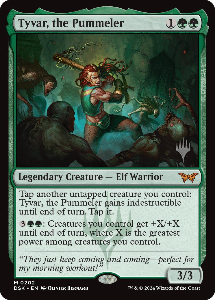 Tyvar, the Pummeler (Promo Pack) [Duskmourn: House of Horror Promos] - Magic: The Gathering - Card Brawlers | Quebec | Canada |