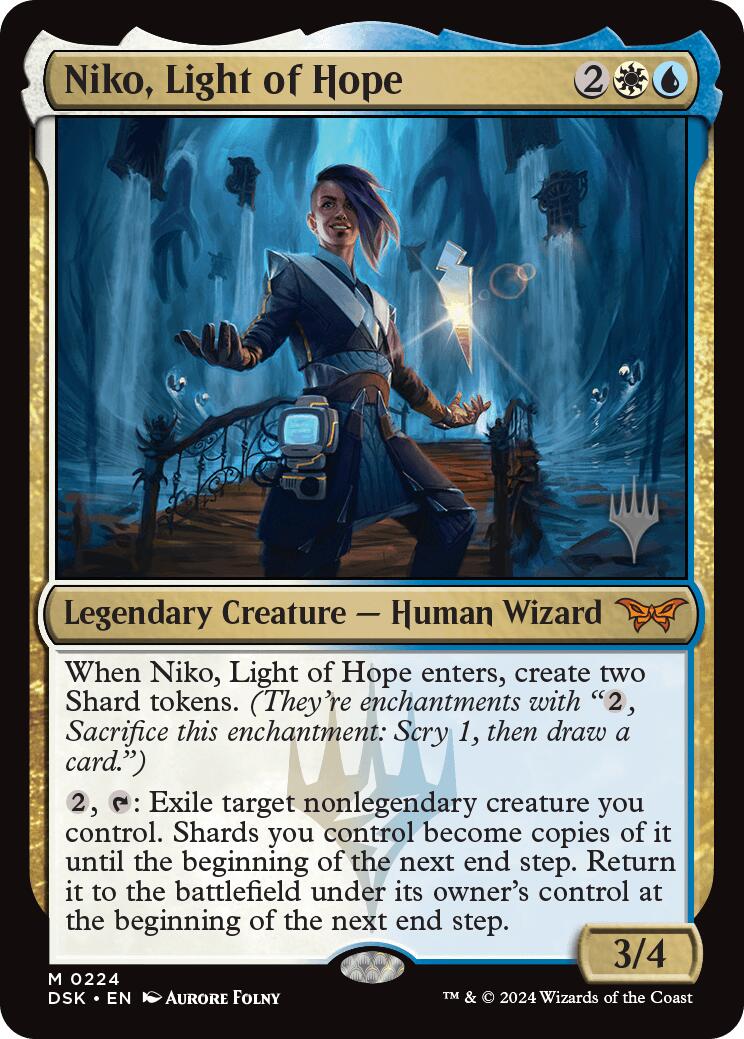 Niko, Light of Hope (Promo Pack) [Duskmourn: House of Horror Promos] - Magic: The Gathering - Card Brawlers | Quebec | Canada |