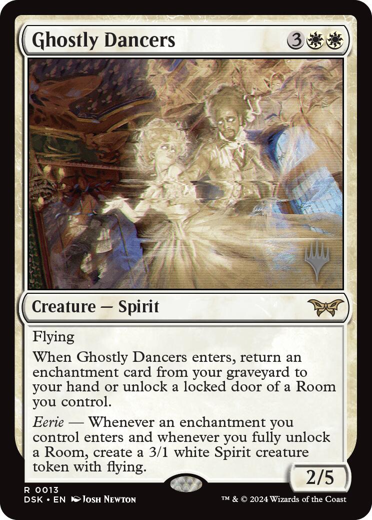 Ghostly Dancers (Promo Pack) [Duskmourn: House of Horror Promos] - Magic: The Gathering - Card Brawlers | Quebec | Canada |