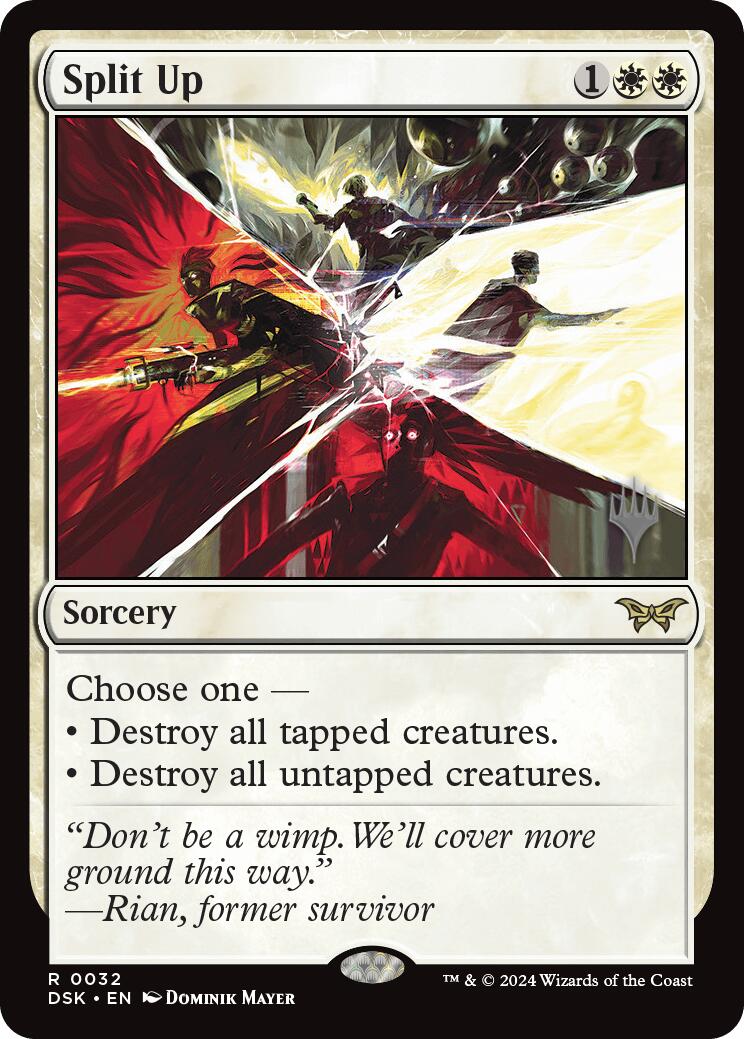 Split Up (Promo Pack) [Duskmourn: House of Horror Promos] - Magic: The Gathering - Card Brawlers | Quebec | Canada |