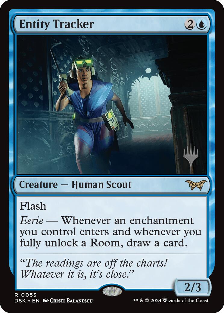 Entity Tracker (0053) (Promo Pack) [Duskmourn: House of Horror Promos] - Magic: The Gathering - Card Brawlers | Quebec | Canada |