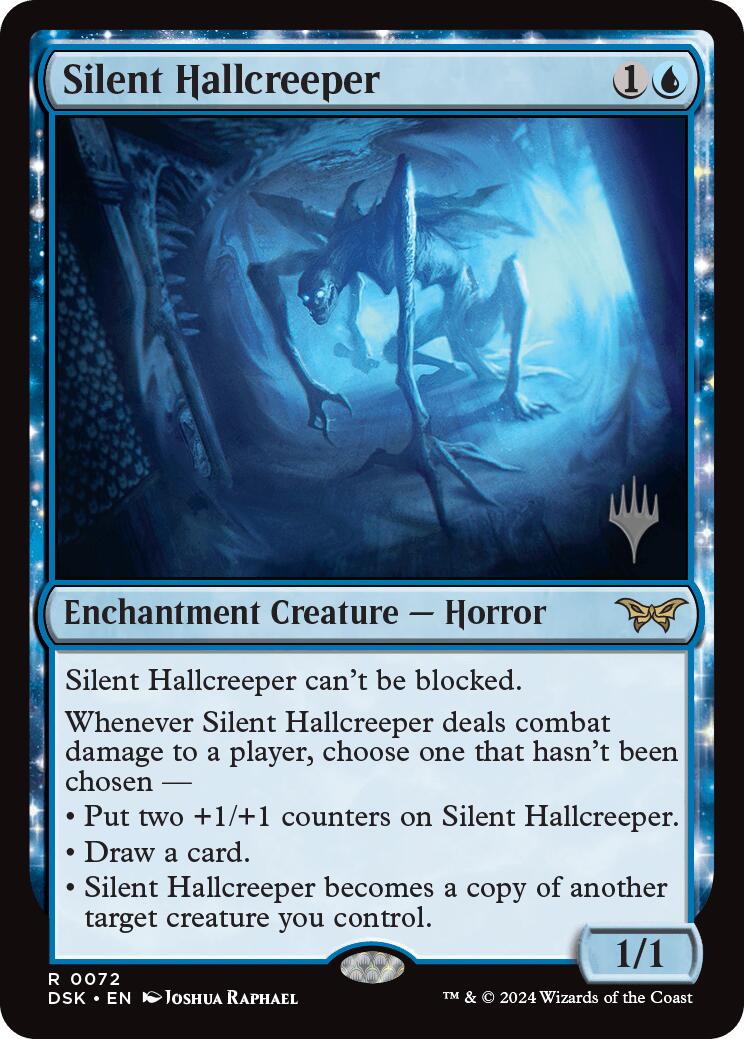 Silent Hallcreeper (Promo Pack) [Duskmourn: House of Horror Promos] - Magic: The Gathering - Card Brawlers | Quebec | Canada |
