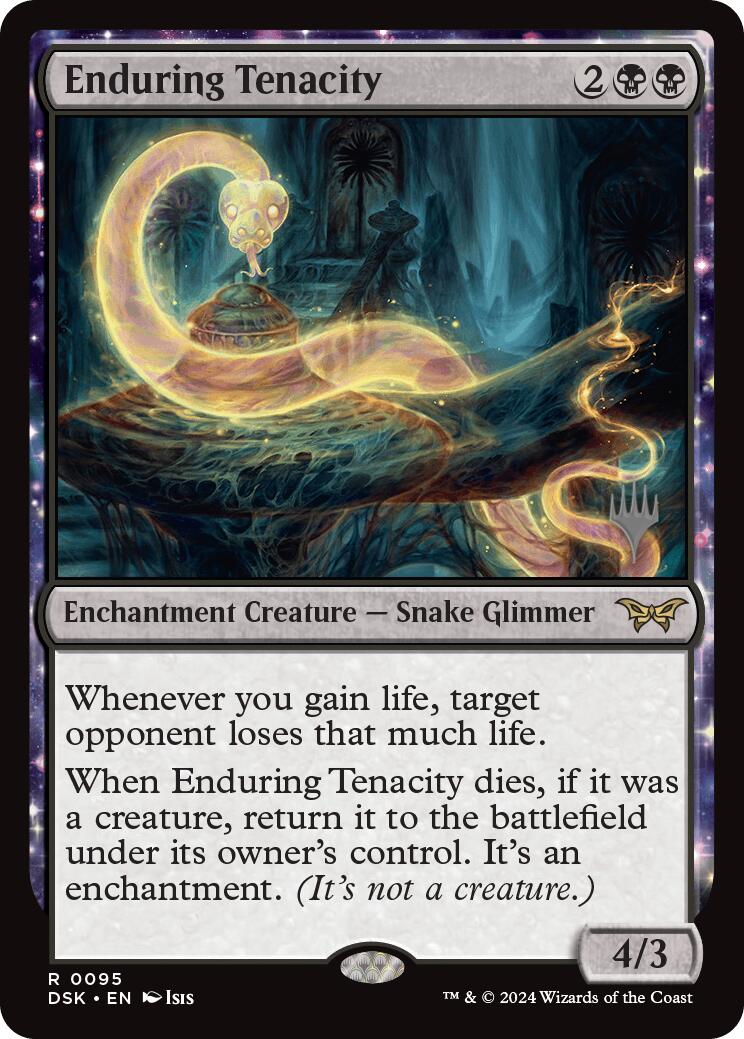 Enduring Tenacity (Promo Pack) [Duskmourn: House of Horror Promos] - Magic: The Gathering - Card Brawlers | Quebec | Canada |