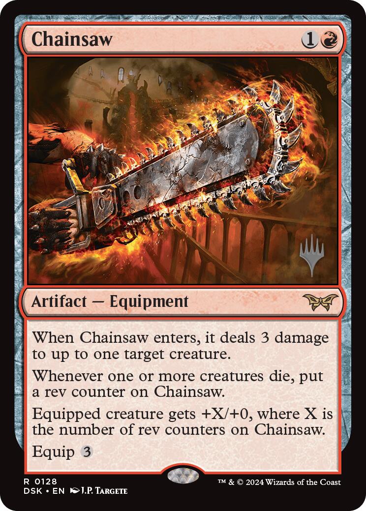 Chainsaw (Promo Pack) [Duskmourn: House of Horror Promos] - Magic: The Gathering - Card Brawlers | Quebec | Canada |