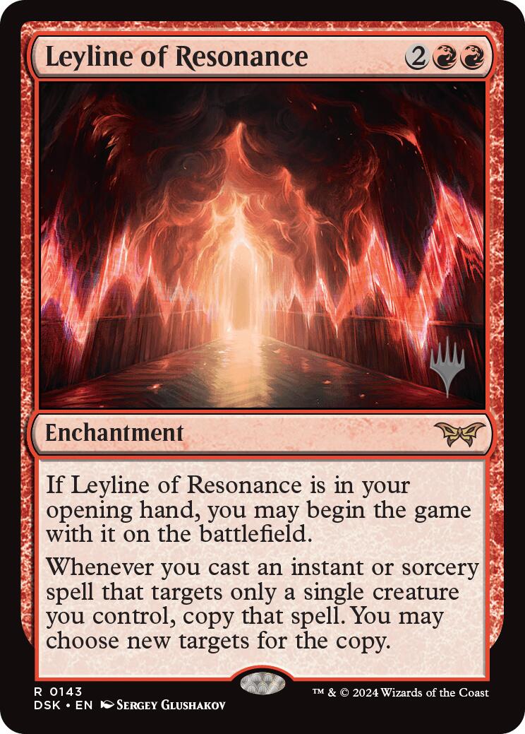 Leyline of Resonance (Promo Pack) [Duskmourn: House of Horror Promos] - Magic: The Gathering - Card Brawlers | Quebec | Canada |