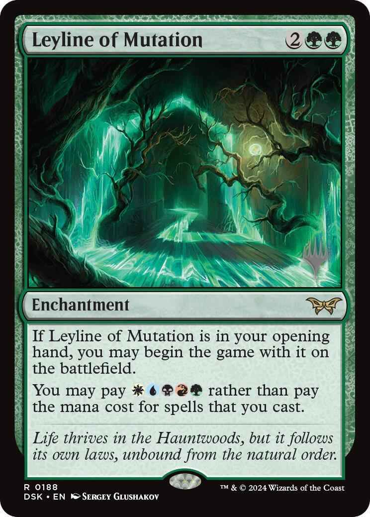 Leyline of Mutation (Promo Pack) [Duskmourn: House of Horror Promos] - Magic: The Gathering - Card Brawlers | Quebec | Canada |