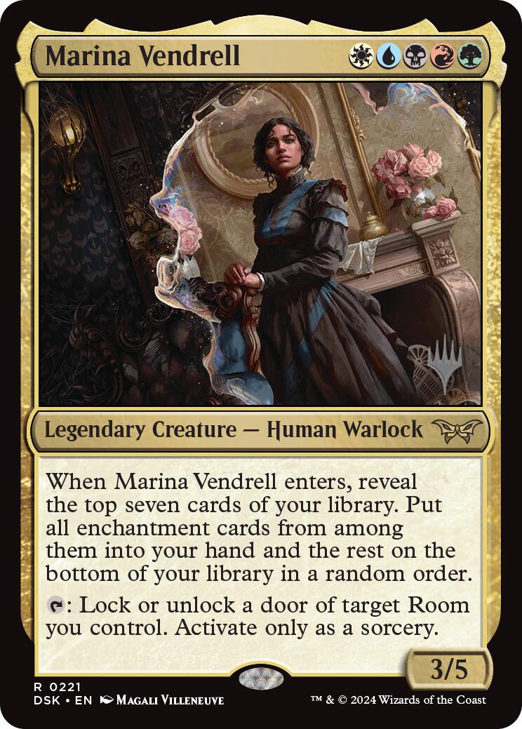 Marina Vendrell (Promo Pack) [Duskmourn: House of Horror Promos] - Magic: The Gathering - Card Brawlers | Quebec | Canada |