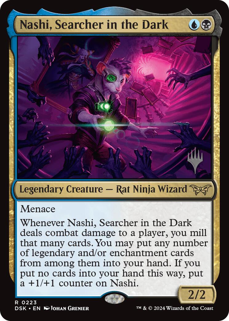 Nashi, Searcher in the Dark (Promo Pack) [Duskmourn: House of Horror Promos] - Magic: The Gathering - Card Brawlers | Quebec | Canada |