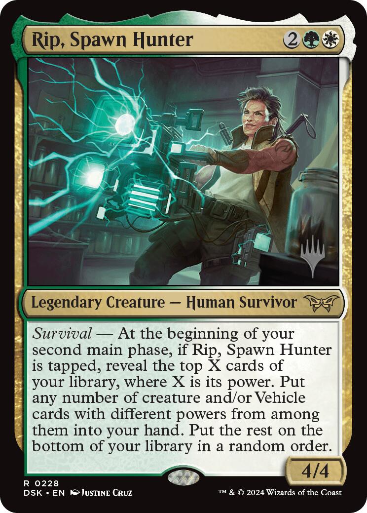 Rip, Spawn Hunter (Promo Pack) [Duskmourn: House of Horror Promos] - Magic: The Gathering - Card Brawlers | Quebec | Canada |