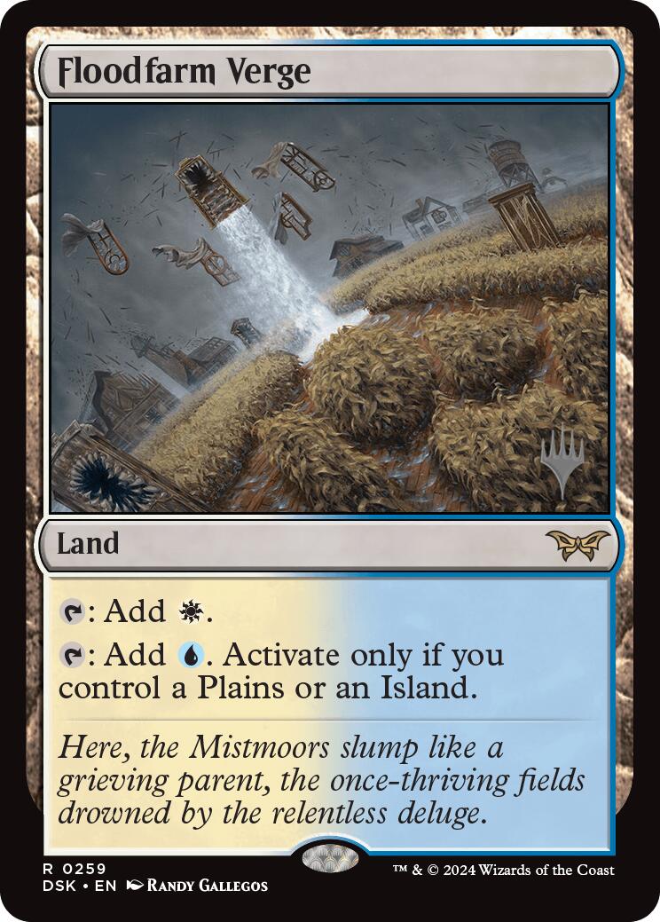 Floodfarm Verge (Promo Pack) [Duskmourn: House of Horror Promos] - Magic: The Gathering - Card Brawlers | Quebec | Canada |