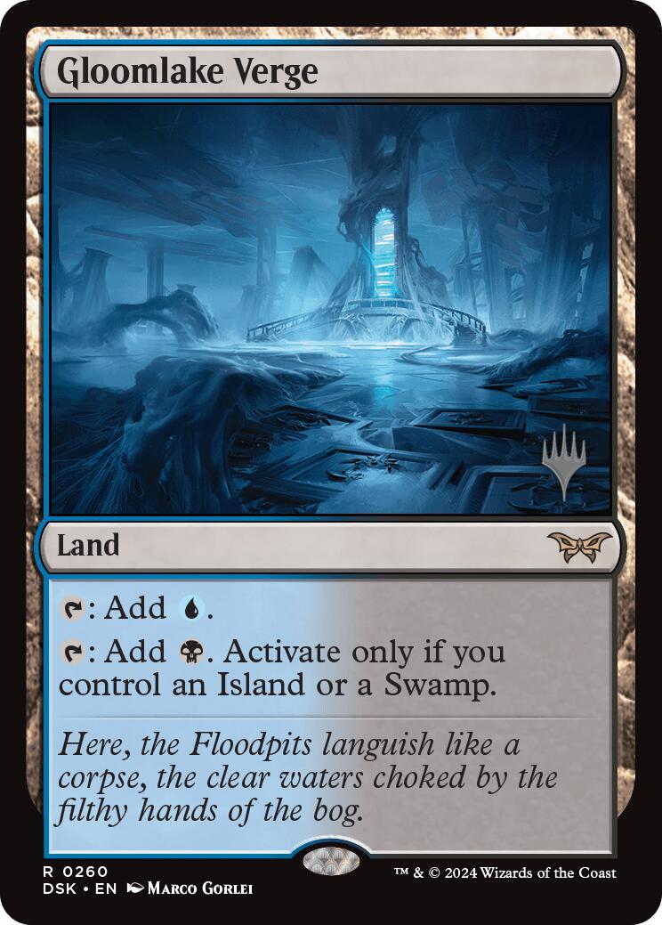 Gloomlake Verge (Promo Pack) [Duskmourn: House of Horror Promos] - Magic: The Gathering - Card Brawlers | Quebec | Canada |